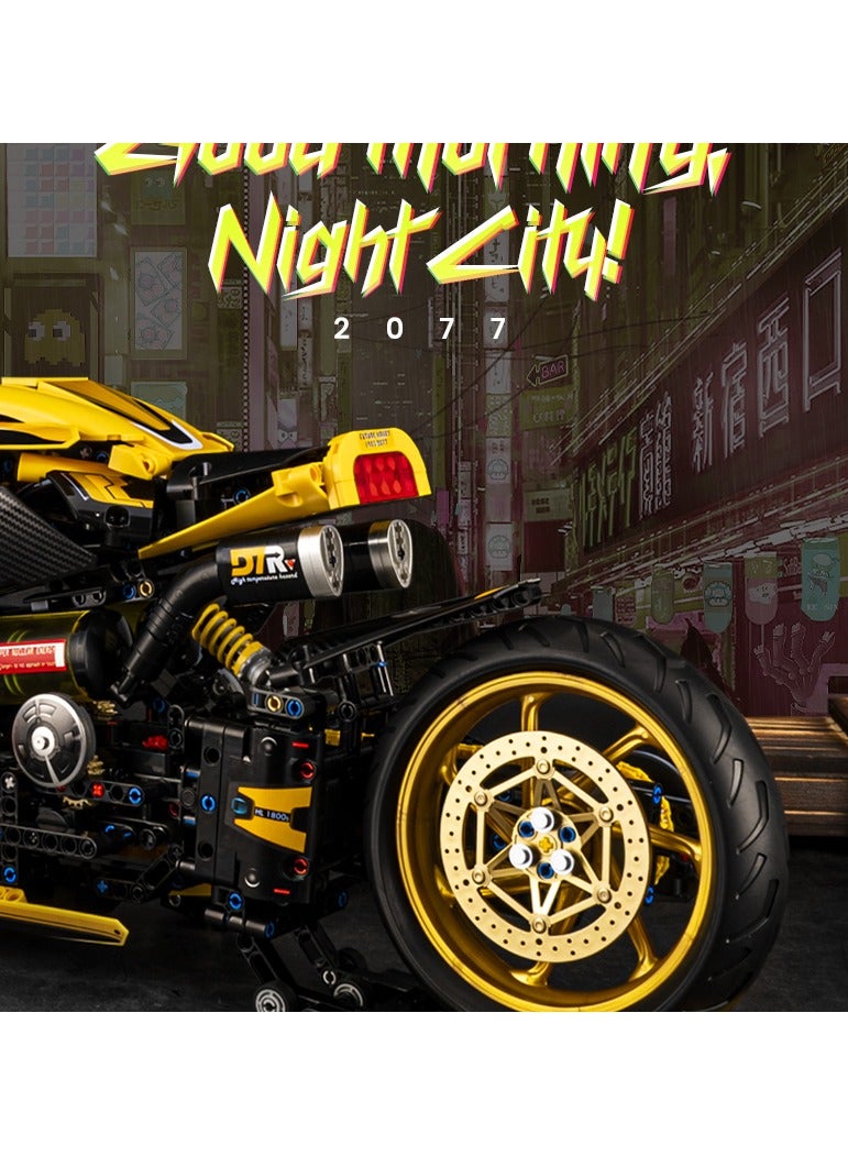 3D Puzzle Harley Future 2077 - Image 4