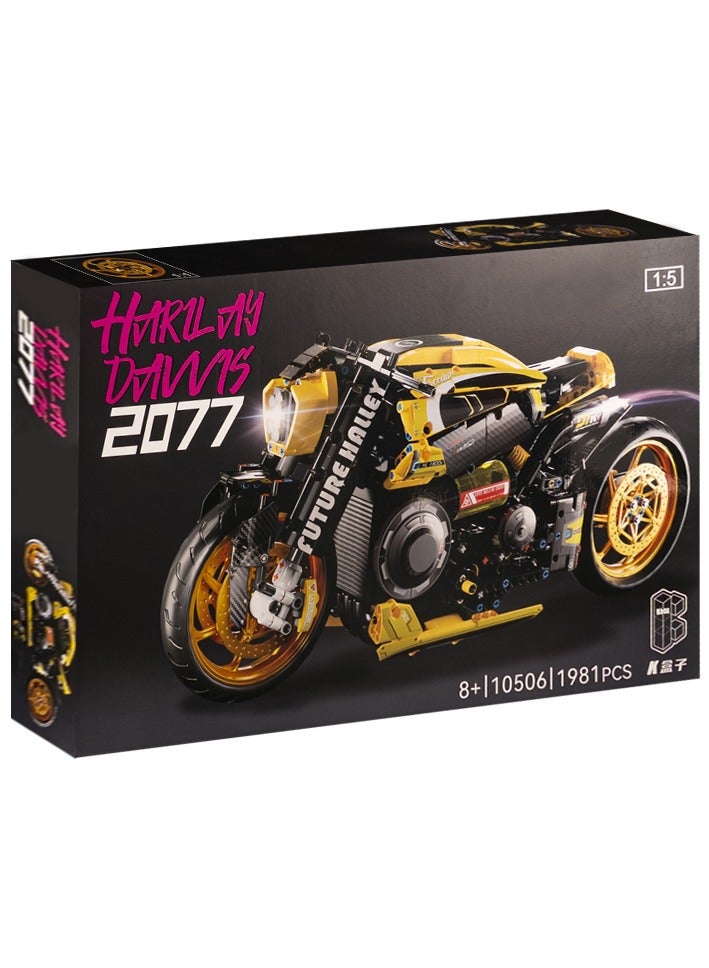 3D Puzzle Harley Future 2077 - Image 2