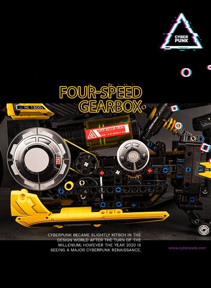 3D Puzzle Harley Future 2077 - Image 5