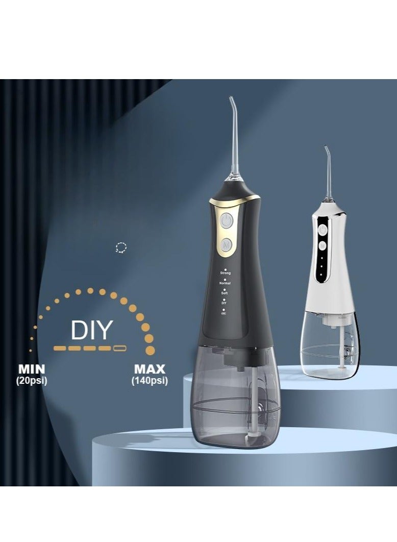 HTC Water Jet Oral Hygiene Irrigator Cordless Floss Dental Pink 300ml - Image 2