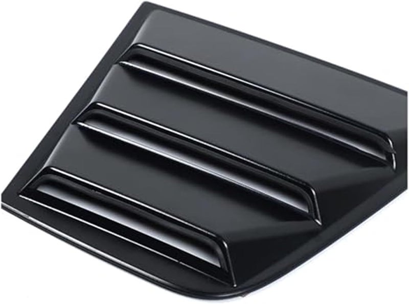 QASULER Car Rear Louver Window Cover for Dodge Charger - Image 2