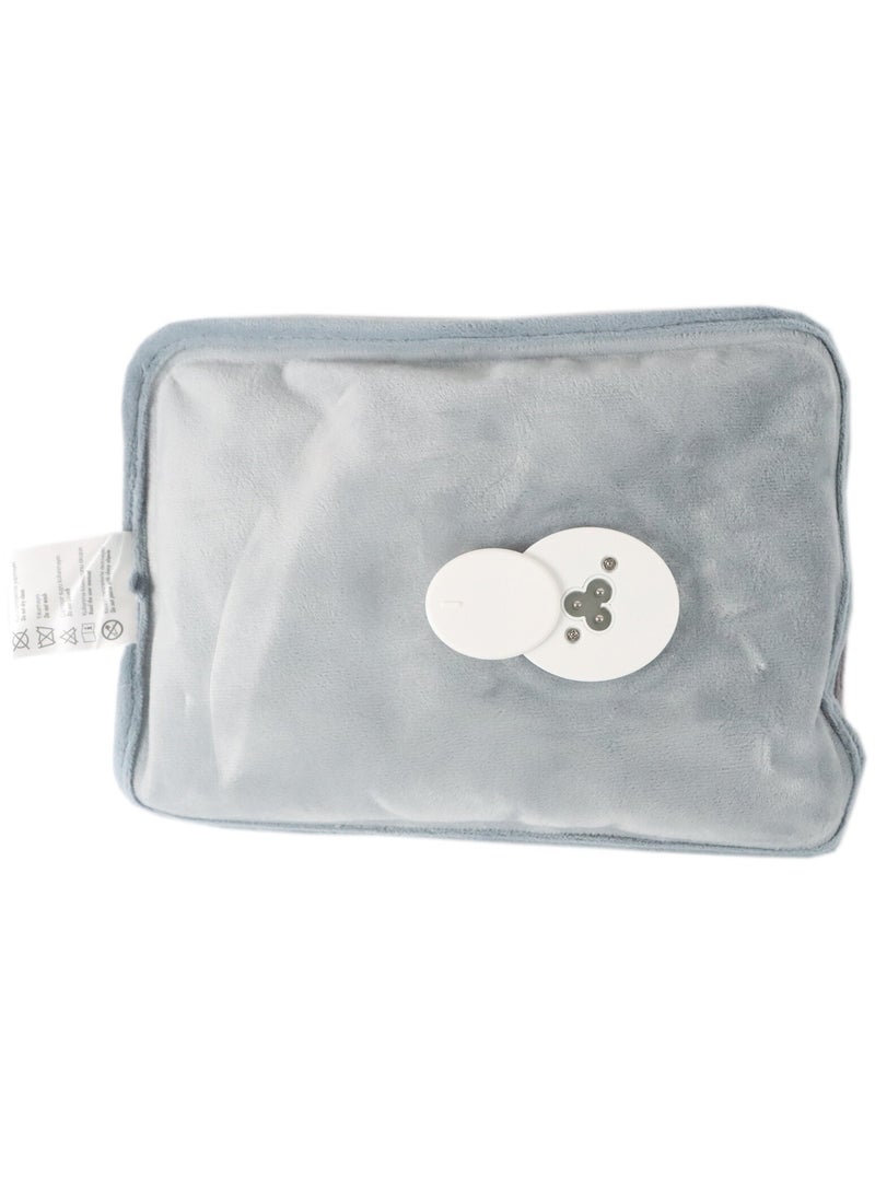 Biggdesign - Huggy Cat Electric Hot Water Bottle with Soft Cover Rechargable Hot Water Bag for Pain Relief - Image 1