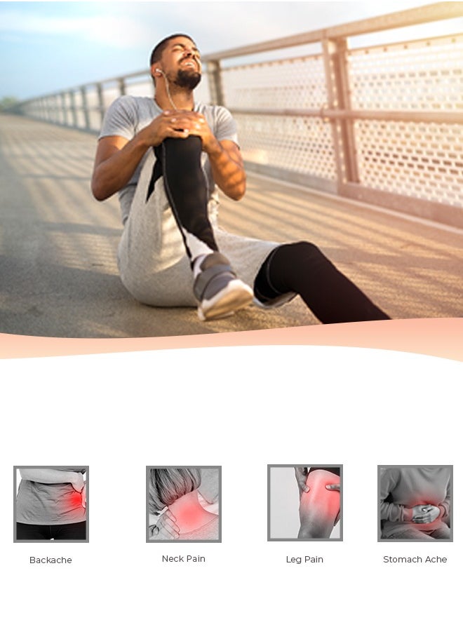 Biggdesign - Huggy Cat Electric Hot Water Bottle with Soft Cover Rechargable Hot Water Bag for Pain Relief - Image 1