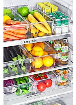 Boz House Mini Tall Clear Refrigerator & Cabinet Organizer 3 Pieces  - Image 2