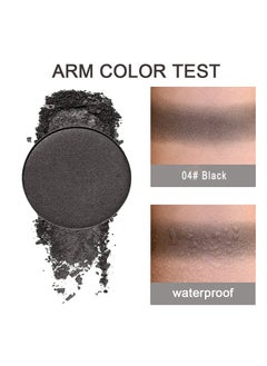 SUAKE Hairline Powder Magical Instantly Hair Line Shadow Quick Cover Hair Root Concealer with Puff Touch Root Cover Up For Thinning Hair Waterproof - Black  - Image 2