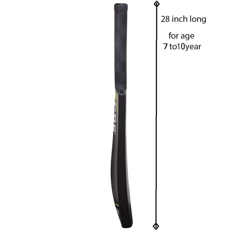 Grès Super Plastic Junior Cricket Bat (Size 3, Age 6-10 Year Old Kids) & 1 Tennies Ball - Image 3