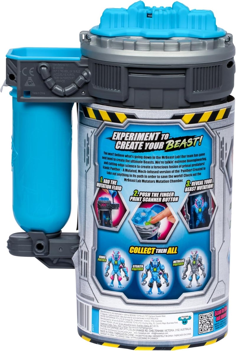 MrBeast Lab تمثال حركة بانثر التخفي من مختبر مستر بيست ميوتاتورز - Image 2