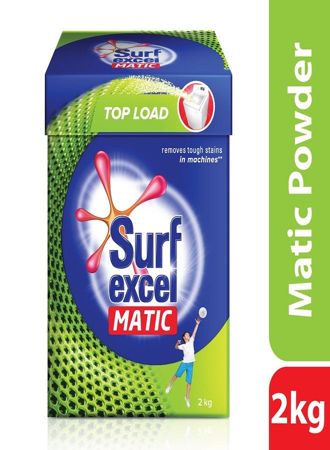 سيرف إيكسل سائل غسيل الملابس Surf Excel Matic ذو التحميل العلوي - 1.02 لتر ومسحوق غسيل الملابس Surf Excel Matic ذو التحميل العلوي، 2 كجم - Image 5