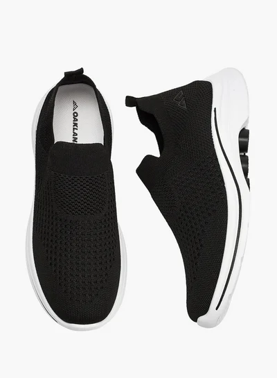 Oaklan by Shoexpress Textured Slip-On Sports Shoes with Pull Tab