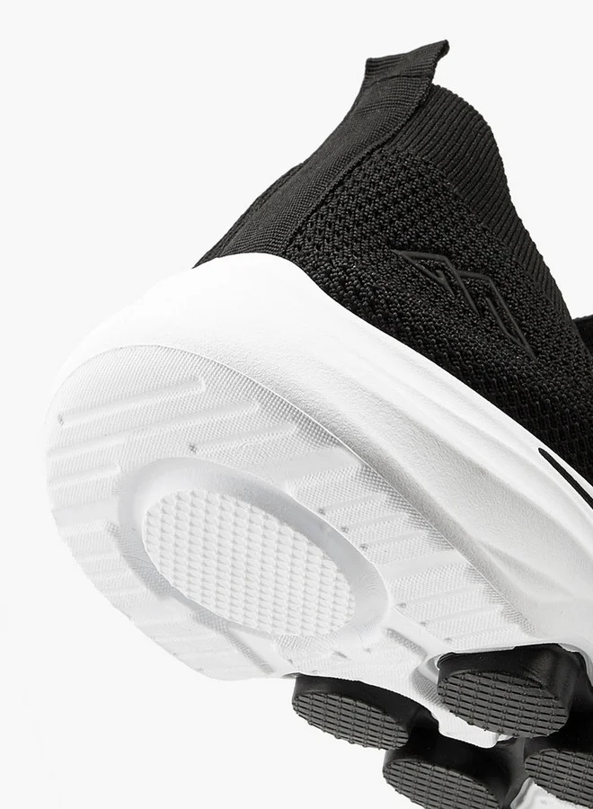 Oaklan by Shoexpress Textured Slip-On Sports Shoes with Pull Tab