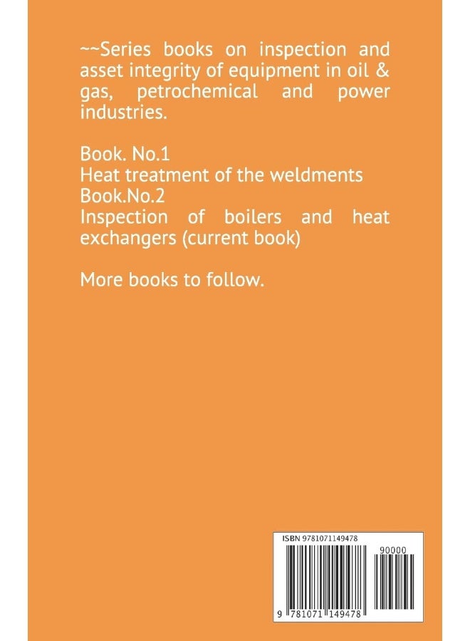 Inspection Of Boilers And Heat Exchangers A Reference For Asset Integrity Engineers And Inspector - Image 2