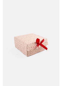 Muy Mucho 1 Pc Printed Small Folding Box, Old Rose  - Image 3