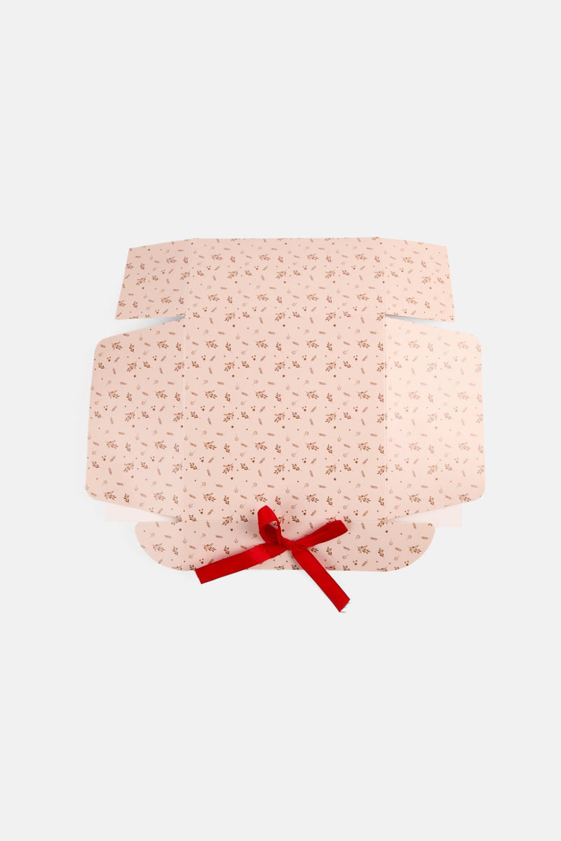 Muy Mucho 1 Pc Printed Small Folding Box, Old Rose - Image 2