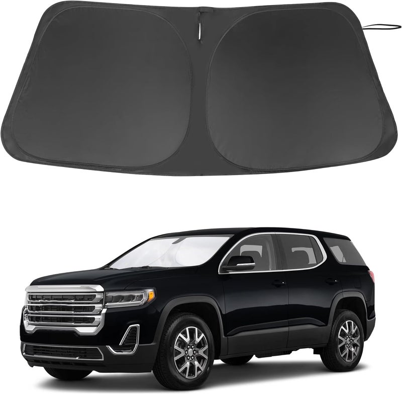 LHFLIVE Windshield Sun Shade for 2017-2023 GMC Acadia - Foldable Sun Blocker - Image 1