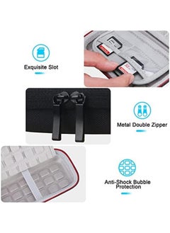 Lacdo Hard Drive Carrying Case For Sandisk Professional Pro G40 Ssd 1Tb 2Tb 4Tb Usb C External Solid State Drives Eva Shockproof Water Repellent Storage Travel Bag Black Plus Gray  - Image 3
