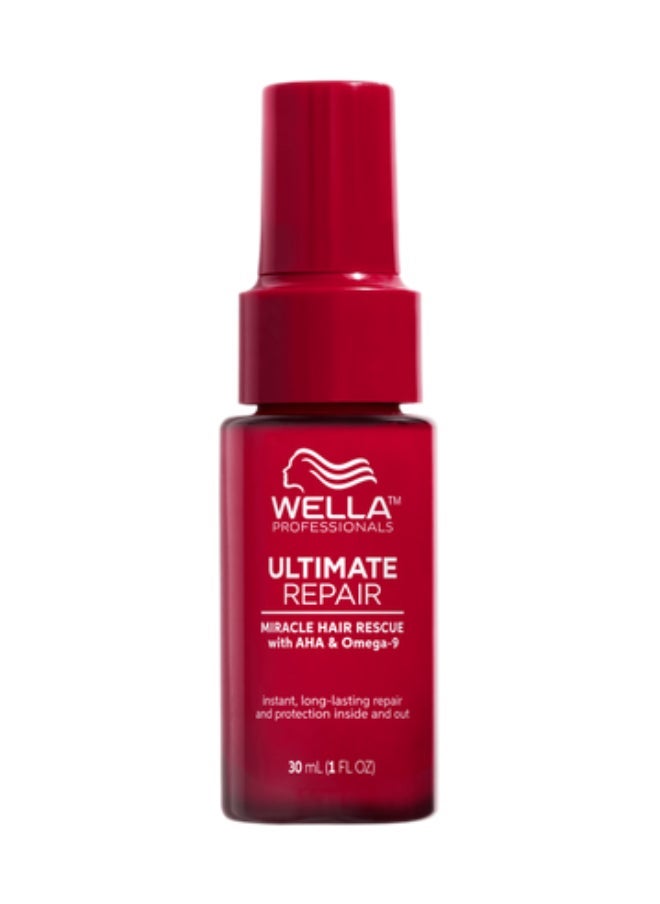Wella Professionals Ultimate Repair Complete Regime Pack for Damaged Hair - Shampoo 250 ML, Conditioner 200 ML + Miracle Rescue Leave In Treatment 30 ML - Image 3