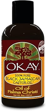 OKAY Pure Naturals Black Jamaican Castor Oil 8 Ounce 022 kg - Image 1