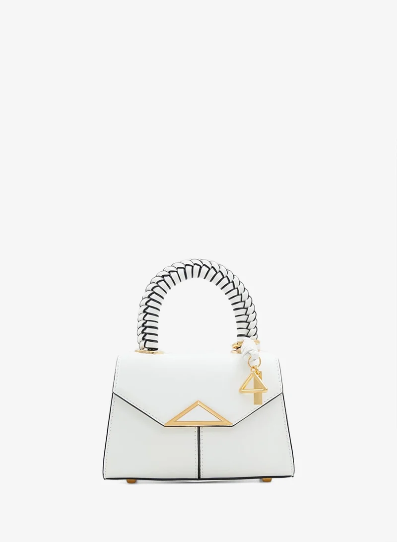 SADIEHB Textured Top Handle Bag