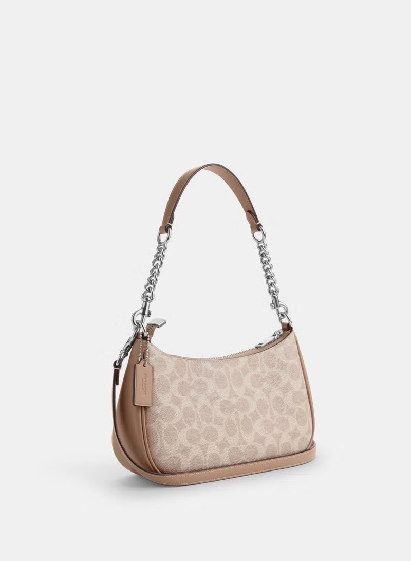 كوتش اوت ليت كوتش شنط حقيبة كتف كلاسيكية جديدة اللون، حقيبة كروس بودي - Image 2