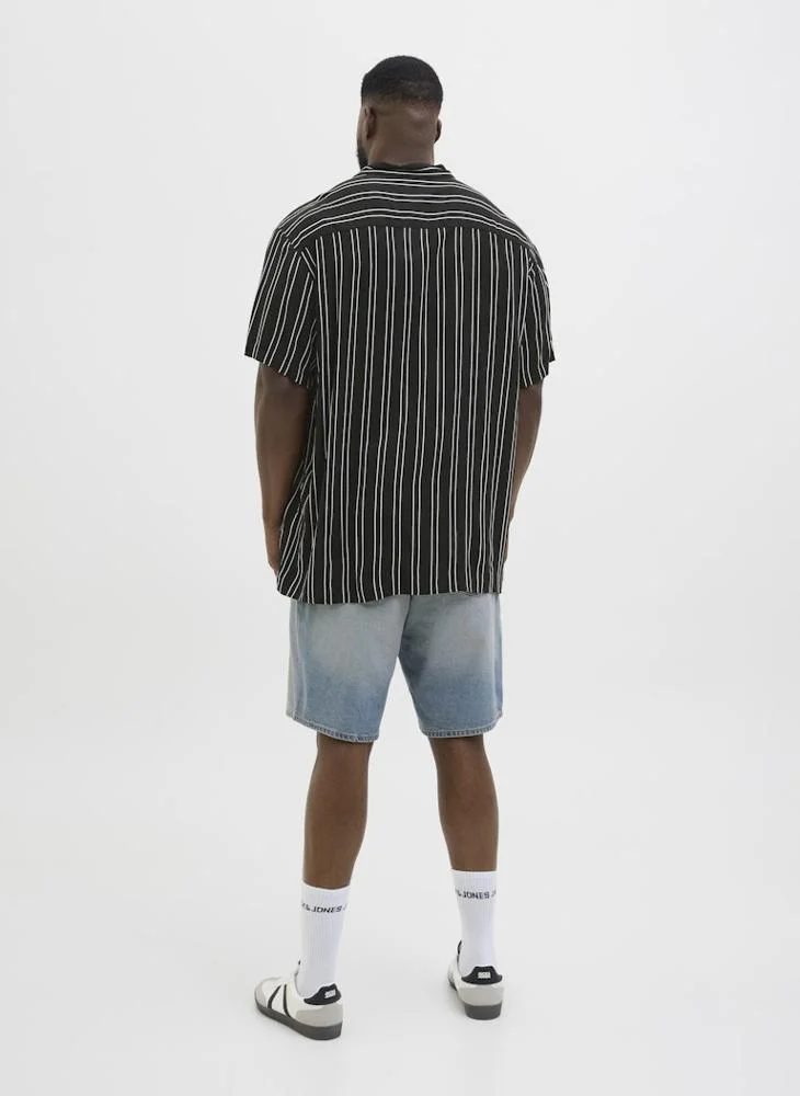 جاك اند جونز Jjejeff Striped Regular Fit Shirt