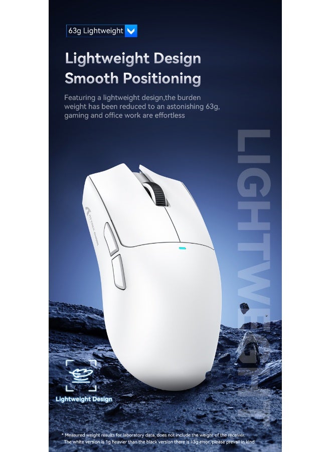 Attack Shark X11 Lightweight Gaming Mouse - Wireless Bluetooth Tri-Mode Rechargeable RGB Mouse - Image 5