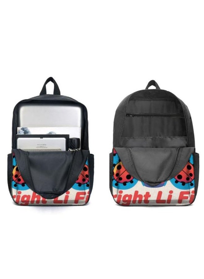 واضح من النار حقيبة كرتونية من ثلاث قطع، يسهل التعامل معها في مناسبات مختلفة (متوفرة للطلاب والأطفال والأصدقاء في النزهايات وتسلق الجبال والتعليم المدرسي وما إلى ذلك) | الكتفين + حقائب اليد + حقائب القرطاسية | موسم العودة إلى المدرسة / هدايا المهرجان - 5 - Image 4