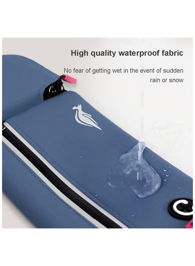 Generic Running Belt Bag, Running Belt Bag with Foldable Water Bottle Holder, Running Phone Holder for Women and Men, Water Resistant and Non Bouncing, Perfect for Running, Cycling and Walking  - Image 5