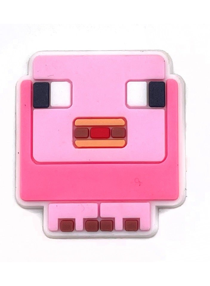 Minecraft Cartoon Hole Shoes Accessories - Image 1