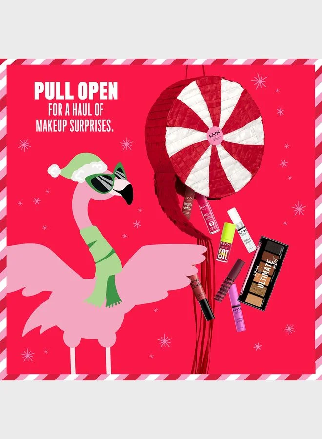 NYX PROFESSIONAL MAKEUP Nyx Professional Makeup Pull-To-Sleigh Surprise Makeup Box