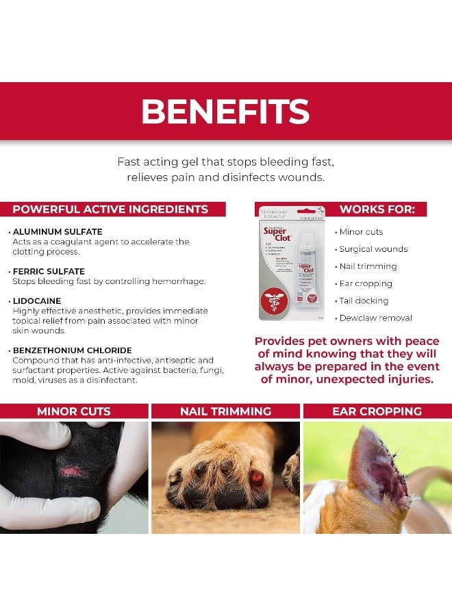 Veterinary Formula Synergy Labs Synergy Lab Super Clot Blood Stopper Gel 28 g From Varmacy - Image 2