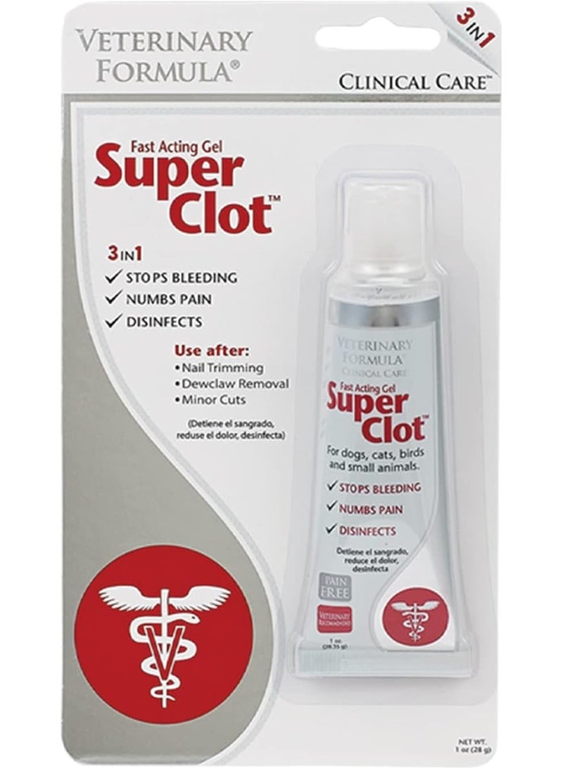 Veterinary Formula Synergy Labs Synergy Lab Super Clot Blood Stopper Gel 28 g From Varmacy - Image 1
