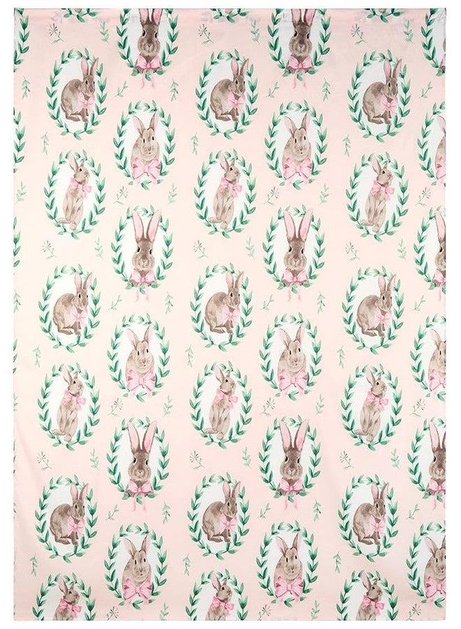 The Lakeside Collection Bunnies & Bows Bath Collection - Shower Curtain - Image 4