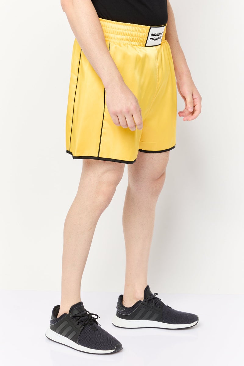 adidas Originals Men Sportswear Fit Boxing Shorts, Gold  - Image 4