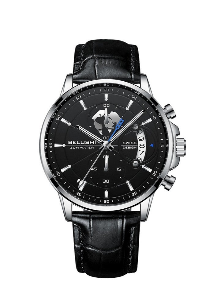 Belushi Men's Fashion Creative Trendy Quartz Watch 