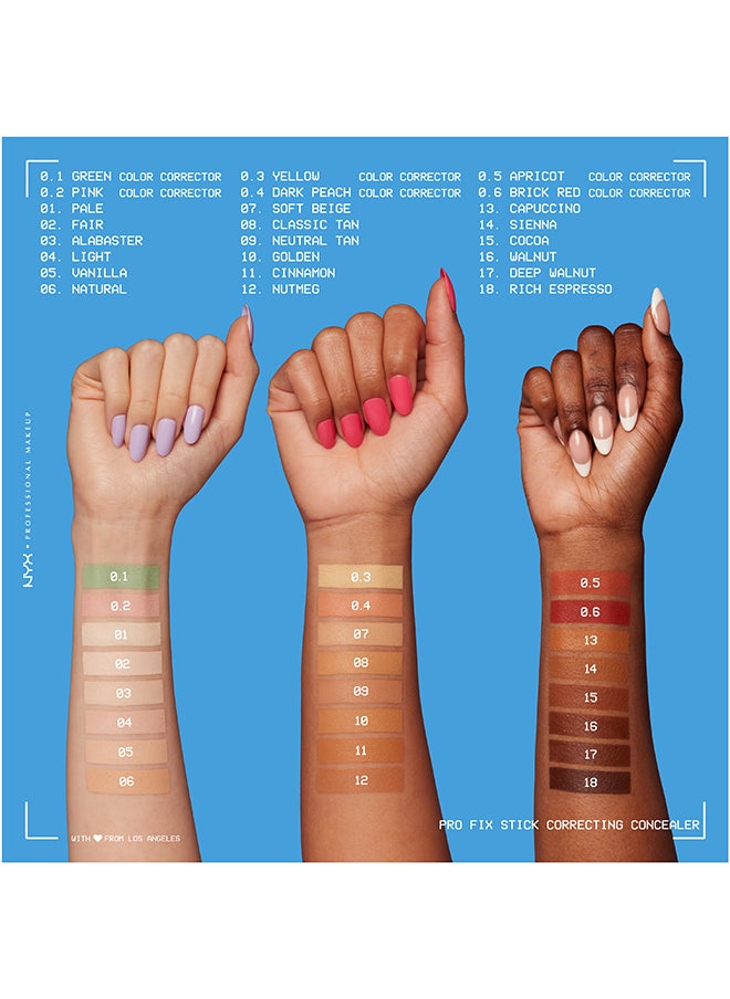 NYX PROFESSIONAL MAKEUP - Pro Fix Stick Correcting Concealer - Nutmeg - Image 1