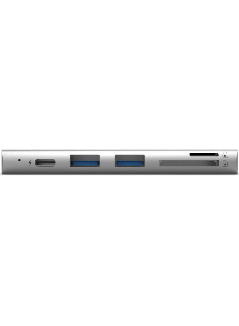 Adam Elements CASA Hub i8- USB-C 8-in-1 Hub For iMac & iMac Pro, Silver - Image 2