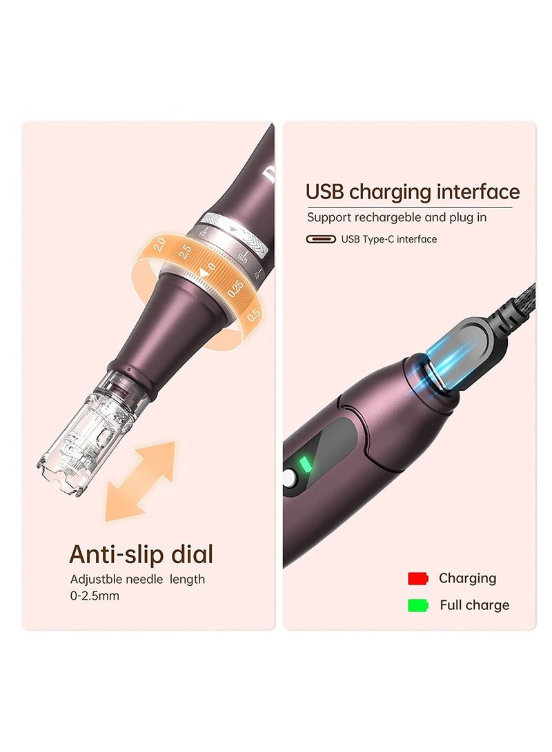 Dr pen Dr.pen A10 قلم ديرما لاسلكي للوجه والجسم مجموعة أدوات العناية بالبشرة قلم ميكرونيدلنج احترافي - Image 2