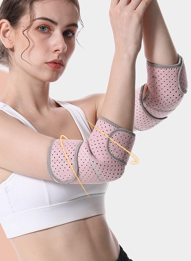 Elbow Brace, Adjustable Elbow Support, Tennis Elbow Compression Sleeve Wrap Support, Golfer's Elbow, Bursitis, Sprains, Strains, Sports Injury Recovery Joint, Arthritis Pain Relief - Image 1