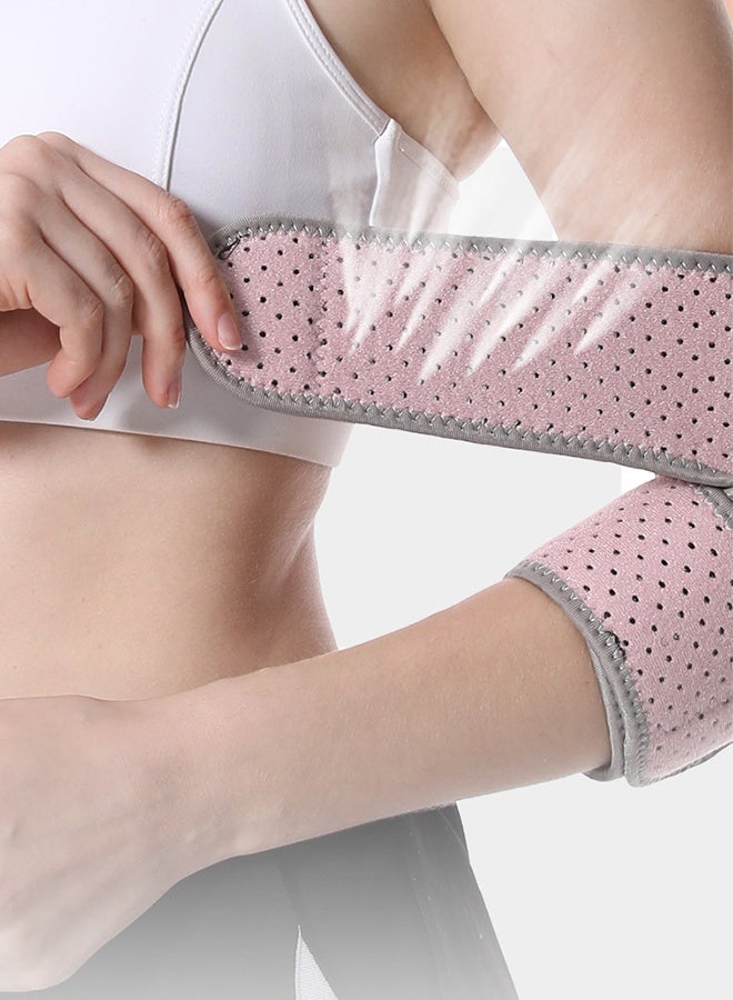 Elbow Brace, Adjustable Elbow Support, Tennis Elbow Compression Sleeve Wrap Support, Golfer's Elbow, Bursitis, Sprains, Strains, Sports Injury Recovery Joint, Arthritis Pain Relief - Image 2