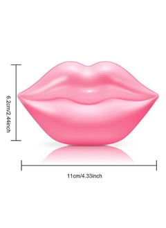 VEZE Lip Masks 20 Pcs, Mask For Dry Lip, Sheets, Collagen Skin Care, Crystal Pads Moisturizing, Anti-Wrinkle, Anti-Aging, Firms & Hydrates Lips, Sleep Pink Count (Pack Of 1)  - Image 3
