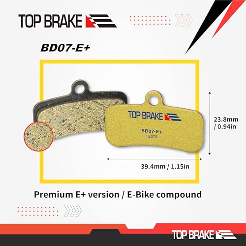 Top Brake وسادات فرامل قرص الدراجة العلوية لShimano Saint BR-M810 M820 Zee M640 XTR-M9120، Deore XT BR-M8020، M8120، M6120، BR-MT420، MT510، MT520 Tektro HD M745 735 725 750 TRP، SL، Slate T4، G-Spec Quadiem - Image 4