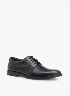 LBL by Shoexpress Mens Textured Derby Shoes With Lace-Up Closure  - Image 1