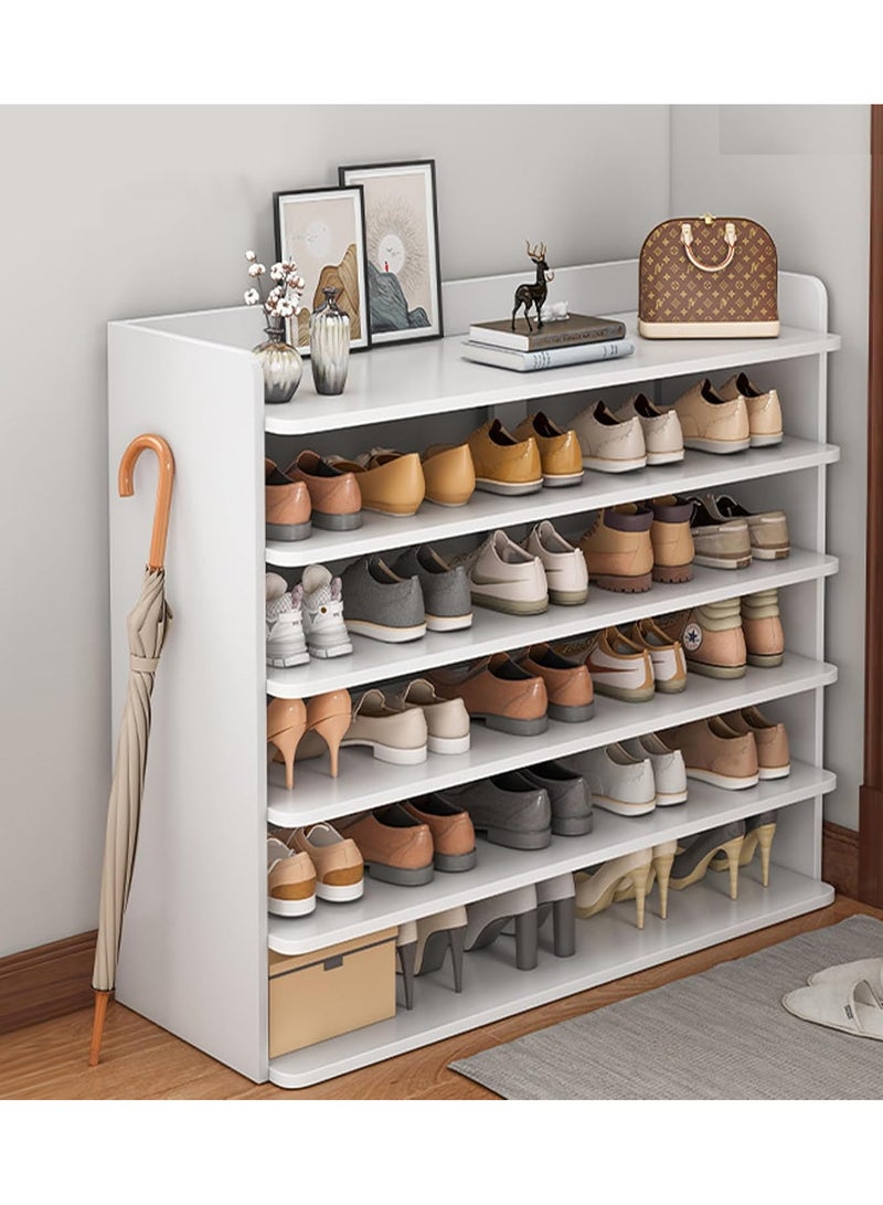 DubaiGallery Wooden Shoe Rack, Shoe Cabinet, Free Standing Entryway Shoe Organizer, Multi-Function Shoes Cabinet for Boots Shoe Storage Shelf Home Furniture Modern House Office Stand - Image 2