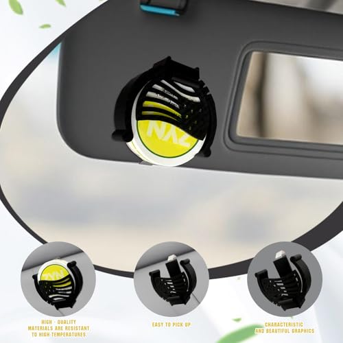 I3DIDEA Car Visor Clip Holder for ZYN，Suitable for cans of 2.75"*0.78",Universal high-Temperature Resistant Sun Visor Accessories for Bag cansInterior Car Accessories for Organization(Flag) - Image 4