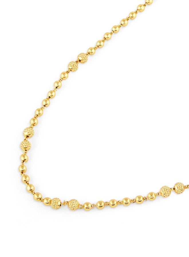 Ami Gold Tone Sleek Fusion Wear Bling Chain For Women-ZPFK19791 - Image 4