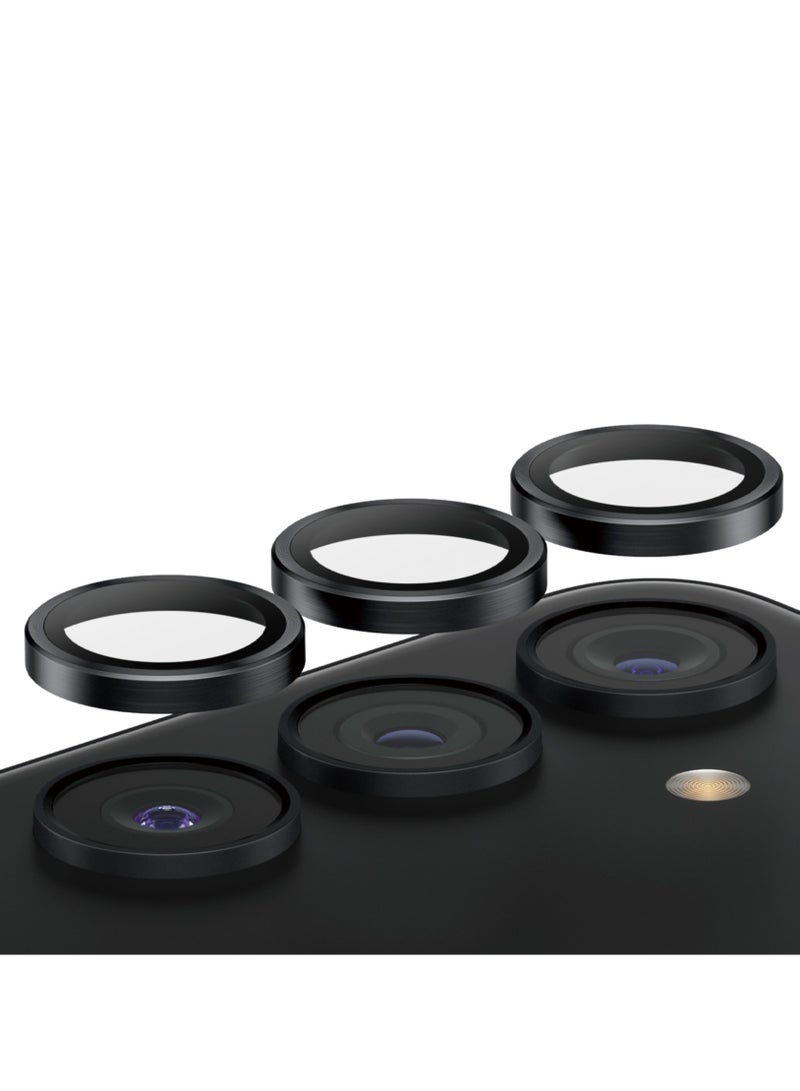 PanzerGlass PanzerGlass® Hoops™ Camera Lens Protector Samsung Galaxy S24 | S23 | S23 Plus | Black  - Image 2
