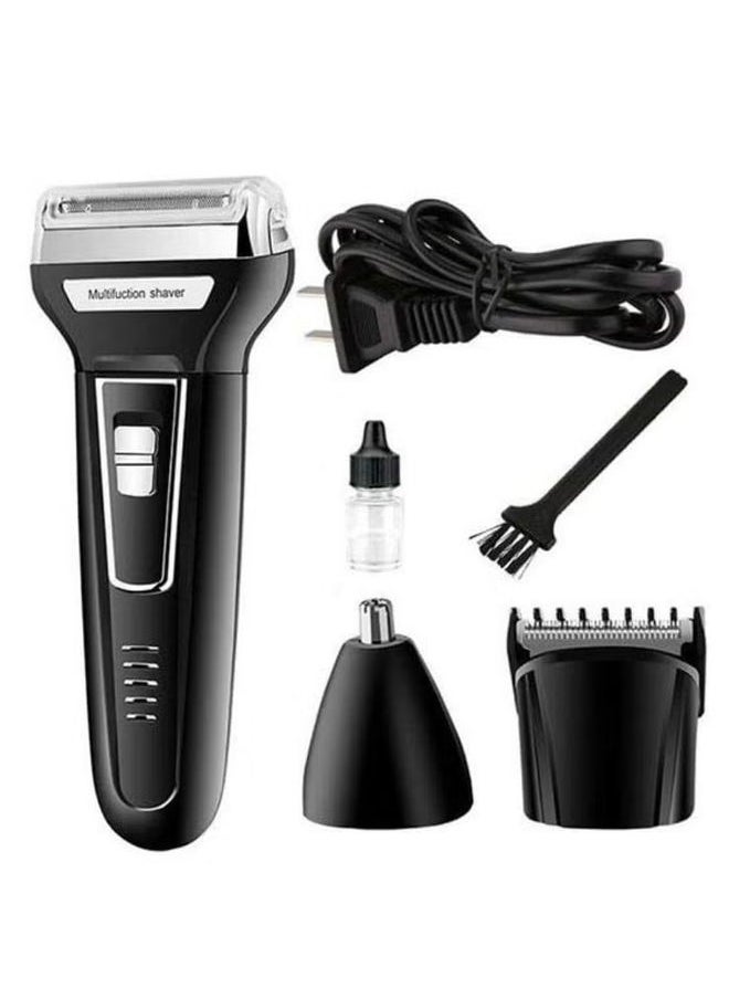 Generic ELTERAZONE 3 in 1 Electric Razor Men Beard Trimmer Rechargeable Waterproof Shaver Professional Cordless Hair Clippers Nose Hair Trimmer Grooming Set  - Image 1