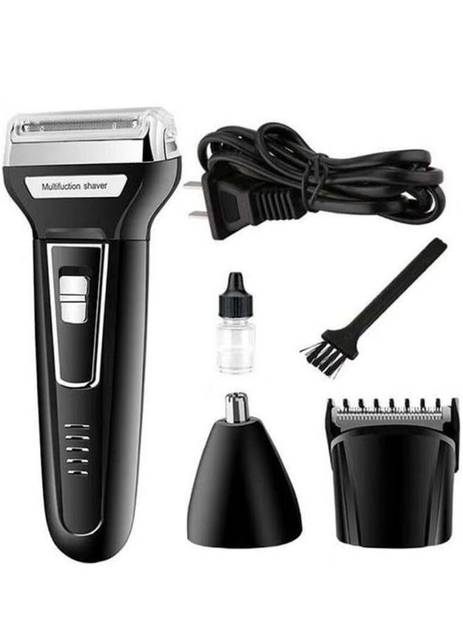 Generic ELTERAZONE 3 in 1 Electric Razor Men Beard Trimmer Rechargeable Waterproof Shaver Professional Cordless Hair Clippers Nose Hair Trimmer Grooming Set  - Image 4