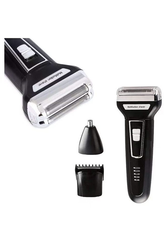 Generic ELTERAZONE 3 in 1 Electric Razor Men Beard Trimmer Rechargeable Waterproof Shaver Professional Cordless Hair Clippers Nose Hair Trimmer Grooming Set  - Image 5