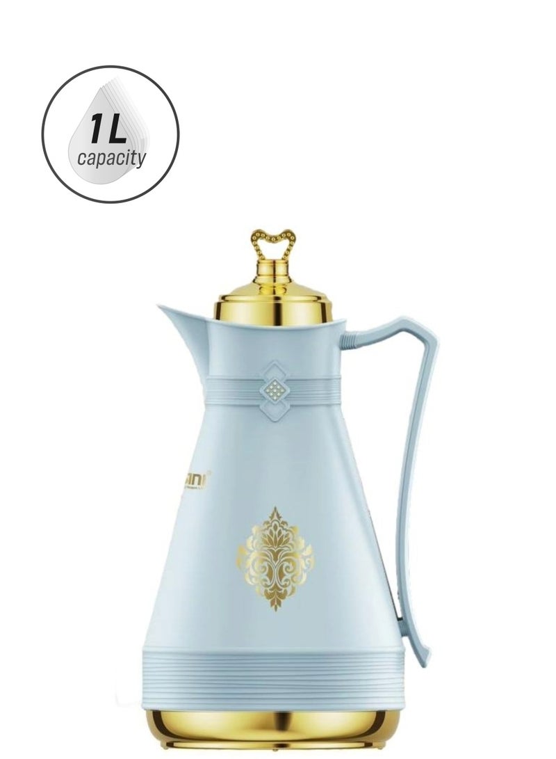 DESSINI Vacuum Flask 1Liter Leakproof Coffee Jug 